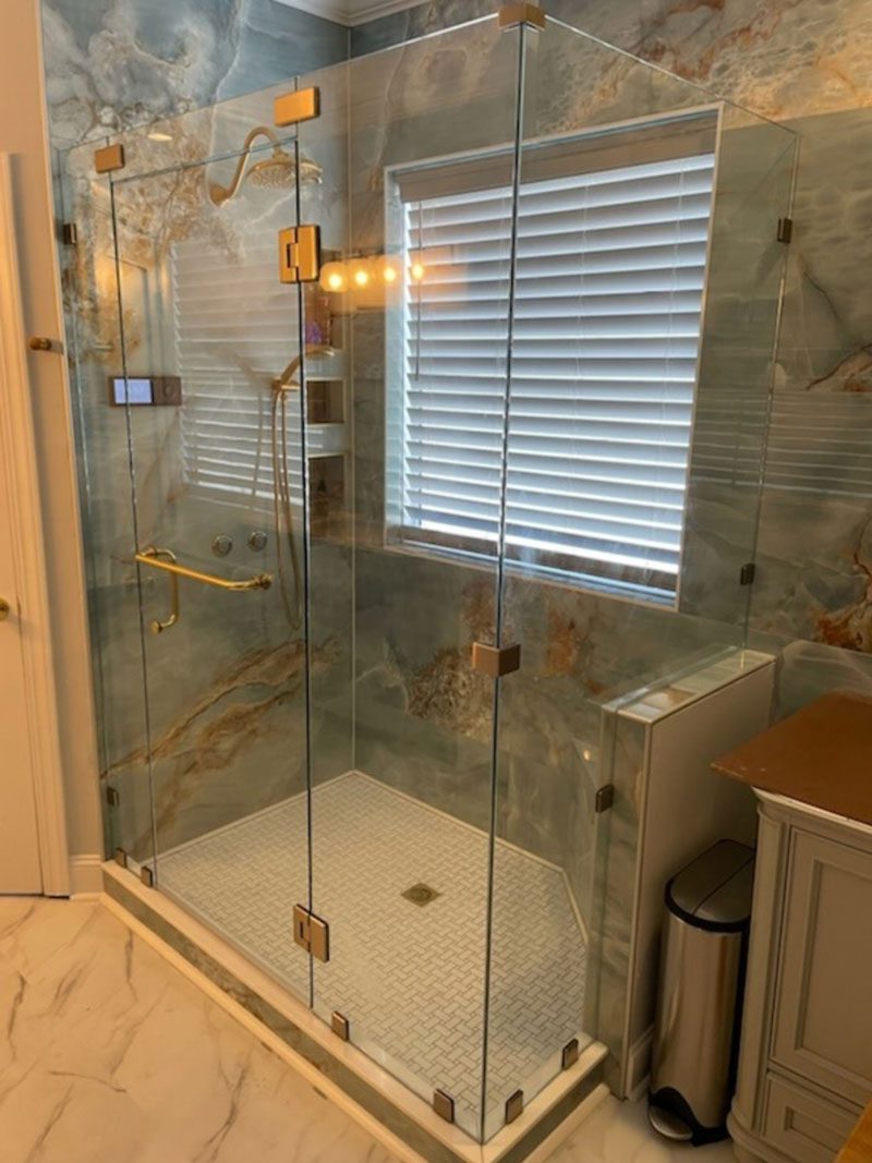 Residential-Glass-Shower-doors Inabinet Glass & Mirror | Columbia, SC | residential glass shower door